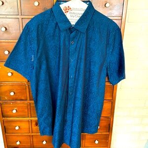 Robert Graham short sleeve button down shirt